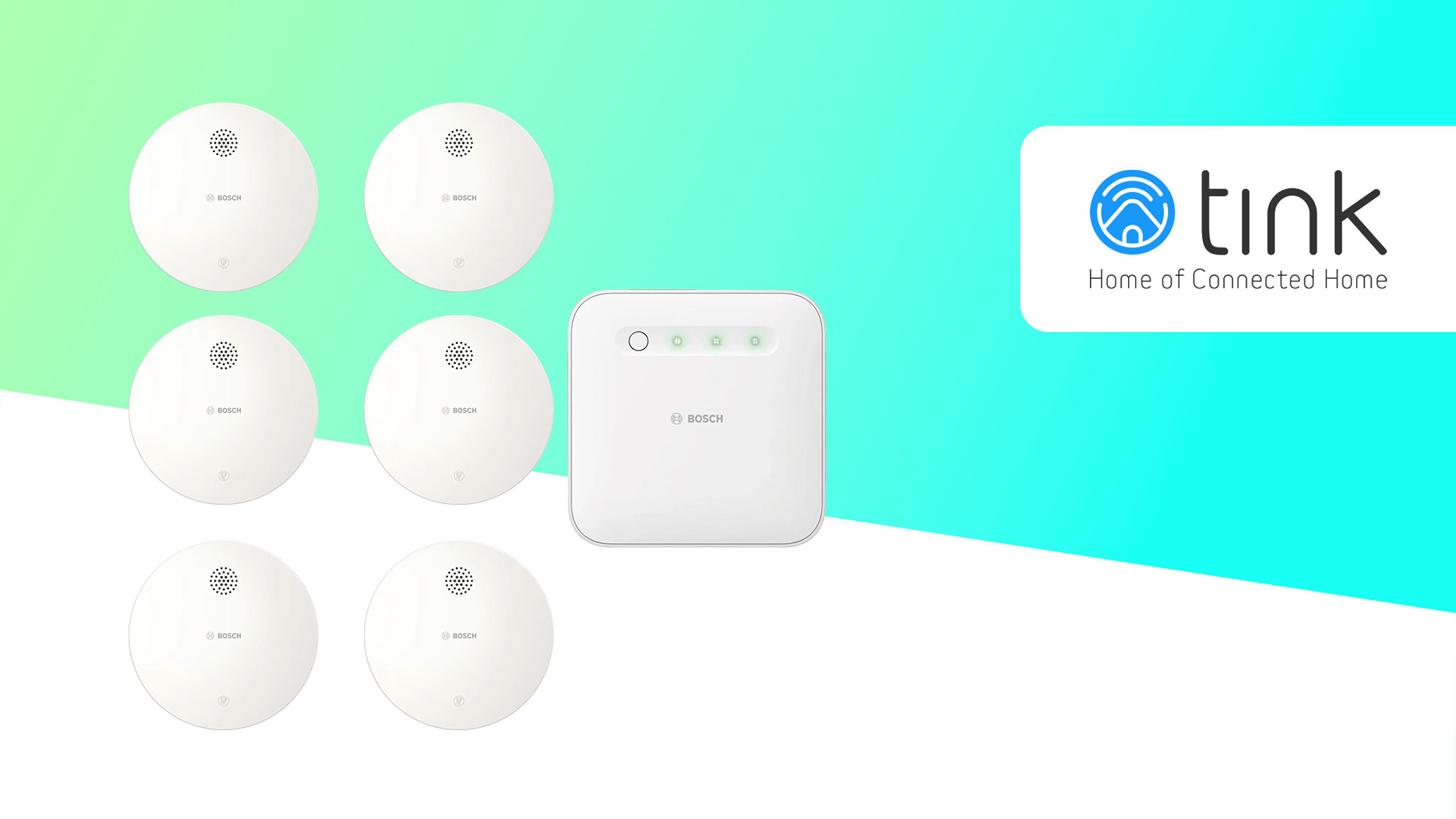 Smartes Rauchmelder-Set von Bosch: 6 Stück inklusive Controller zum Bestpreis!