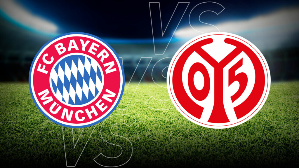 FC Bayern München gegen 1. FSV Mainz 05 live im TV und Stream