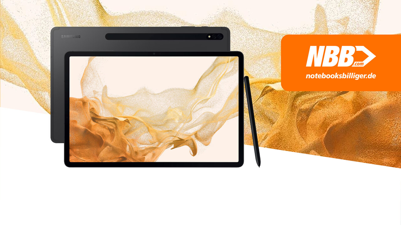 Galaxy Tab S8+: Jetzt Samsung Tablet für nur 469 Euro ergattern