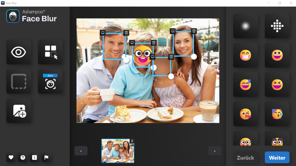 Ashampoo Face Blur – Kostenlose Vollversion