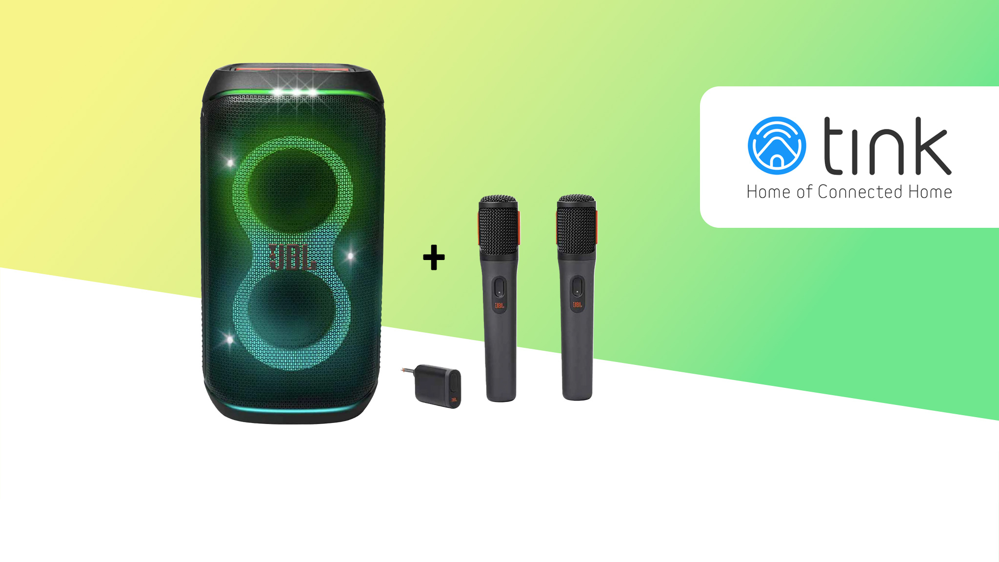 Sonne, Party, Karaoke: JBL Partybox 120 mit Mikrofon-Set günstig schnappen