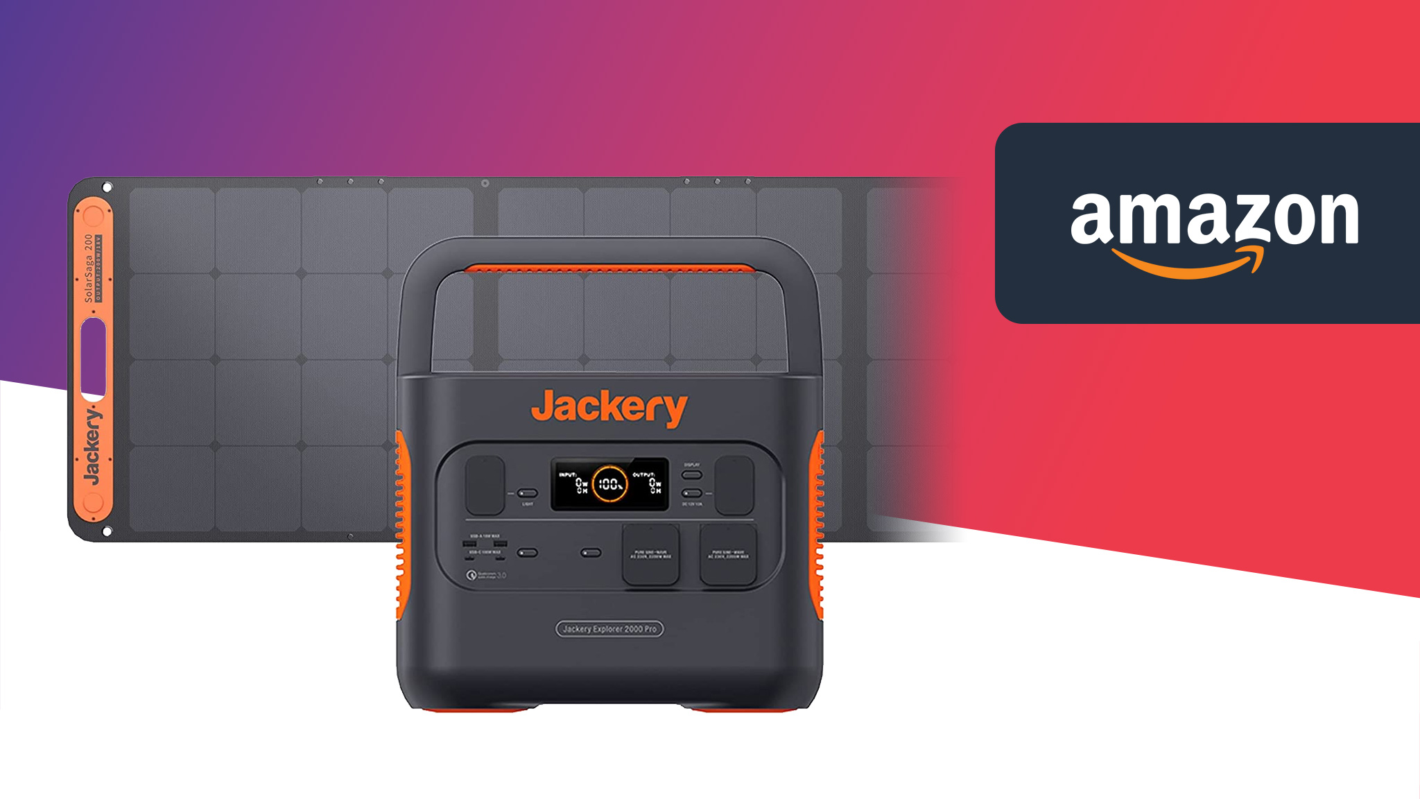 Jackery-Solargenerator für Camping Co. drastisch gesenkt
