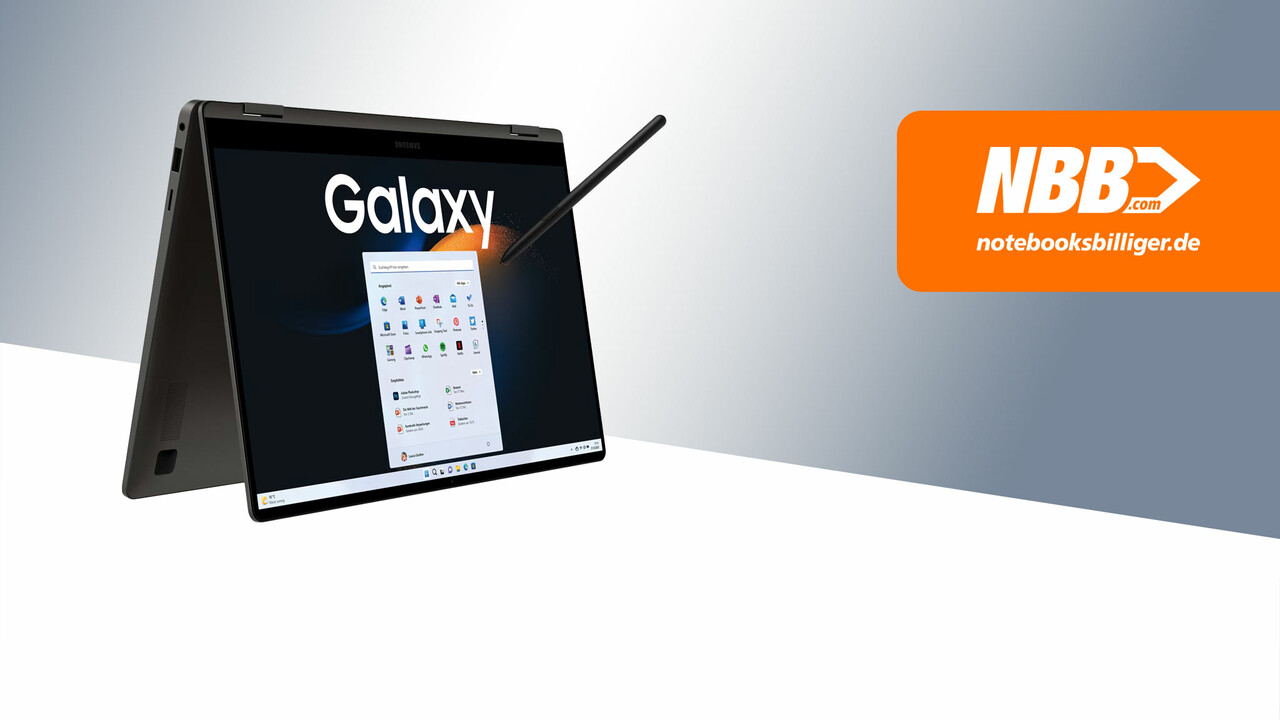 Samsung Galaxy Book 3 360: Jetzt 13 Zoll Convertible zum Aktionspreis sichern!