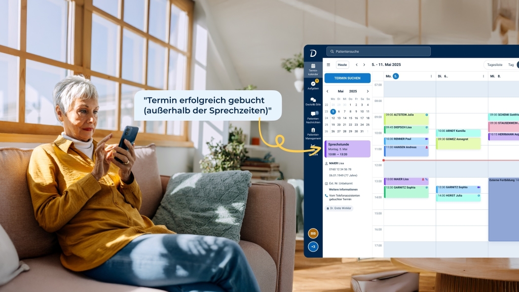 Doctolib vergibt Arzttermine jetzt via KI am Telefon