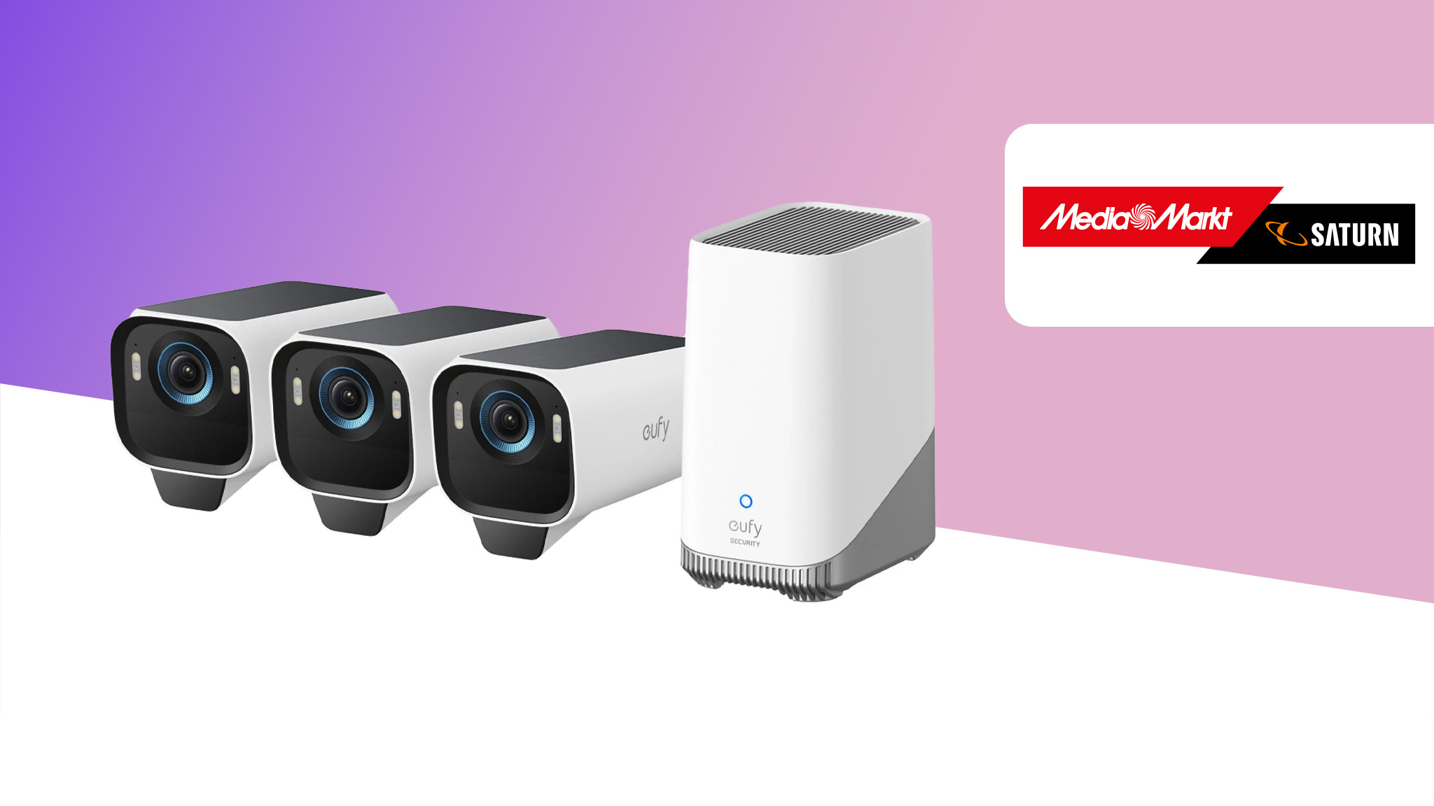Sicherheits-Update für Ihr Zuhause: Eufy Überwachungskamera-Set zum Black Friday Preis bei MediaMarkt!