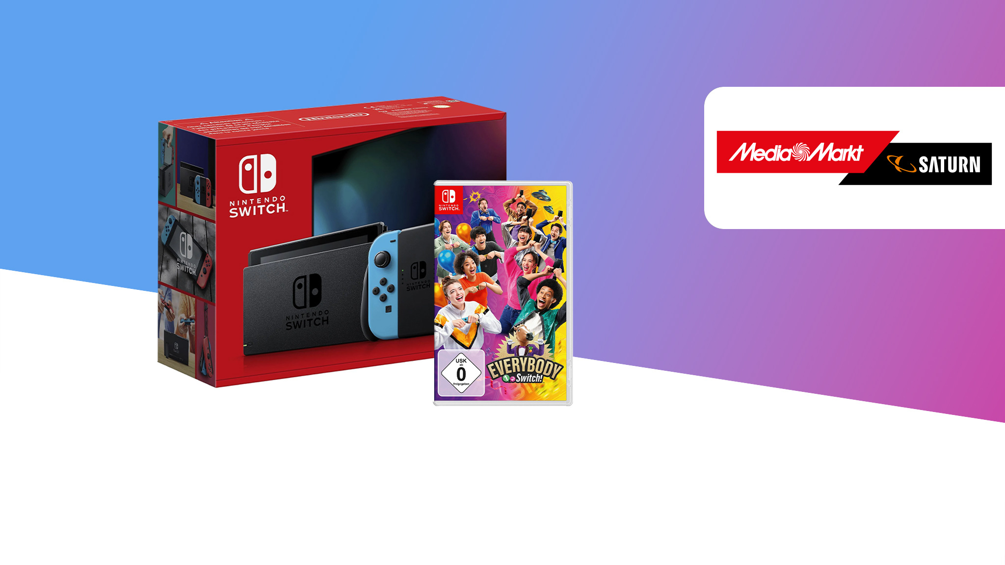 Jetzt im Bundle: Nintendo Switch mit Spiel zum Top-Preis bei Media Markt