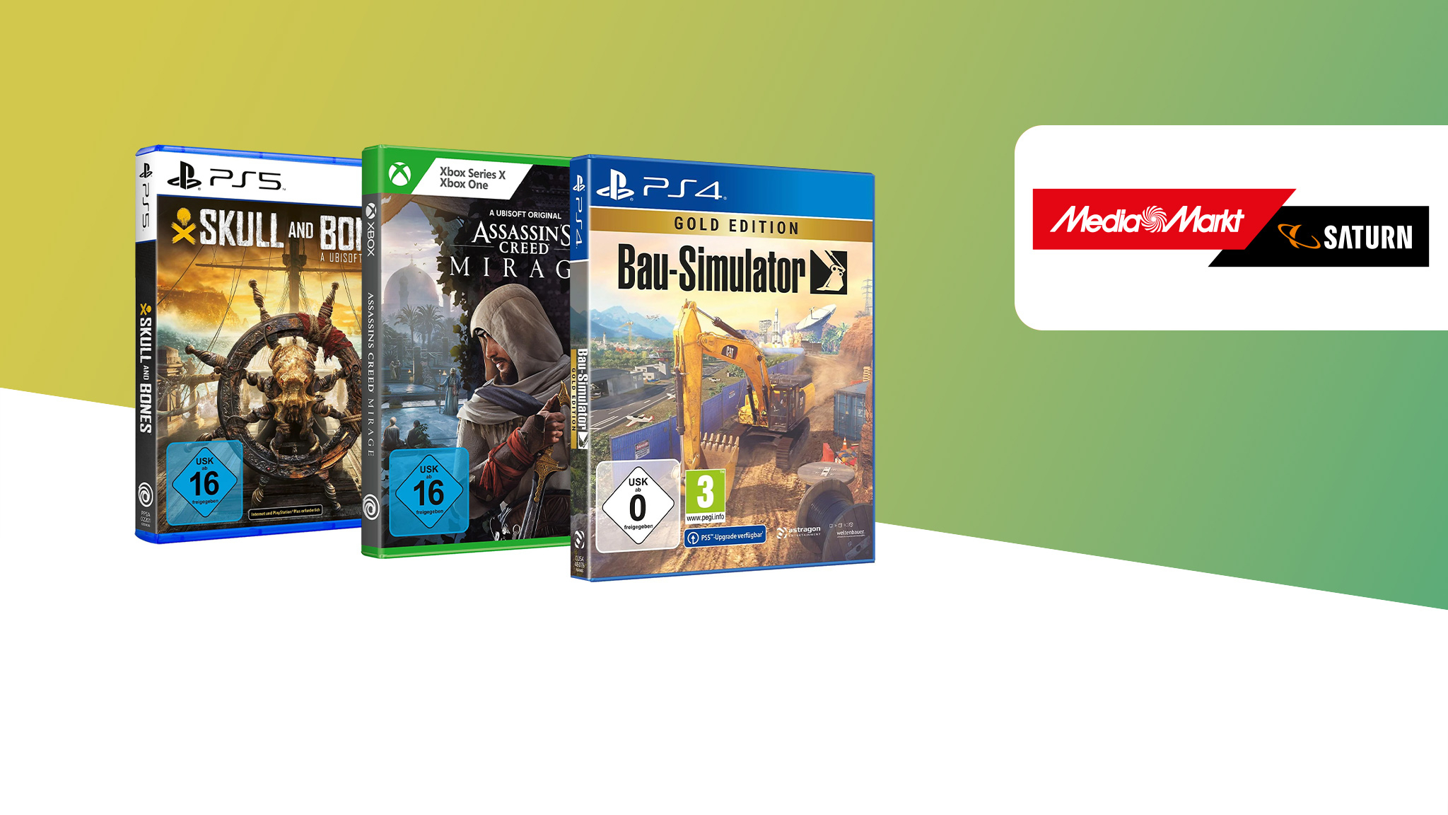 Spannendes Angebot bei Media Markt: 3 Spiele für nur 49 Euro!