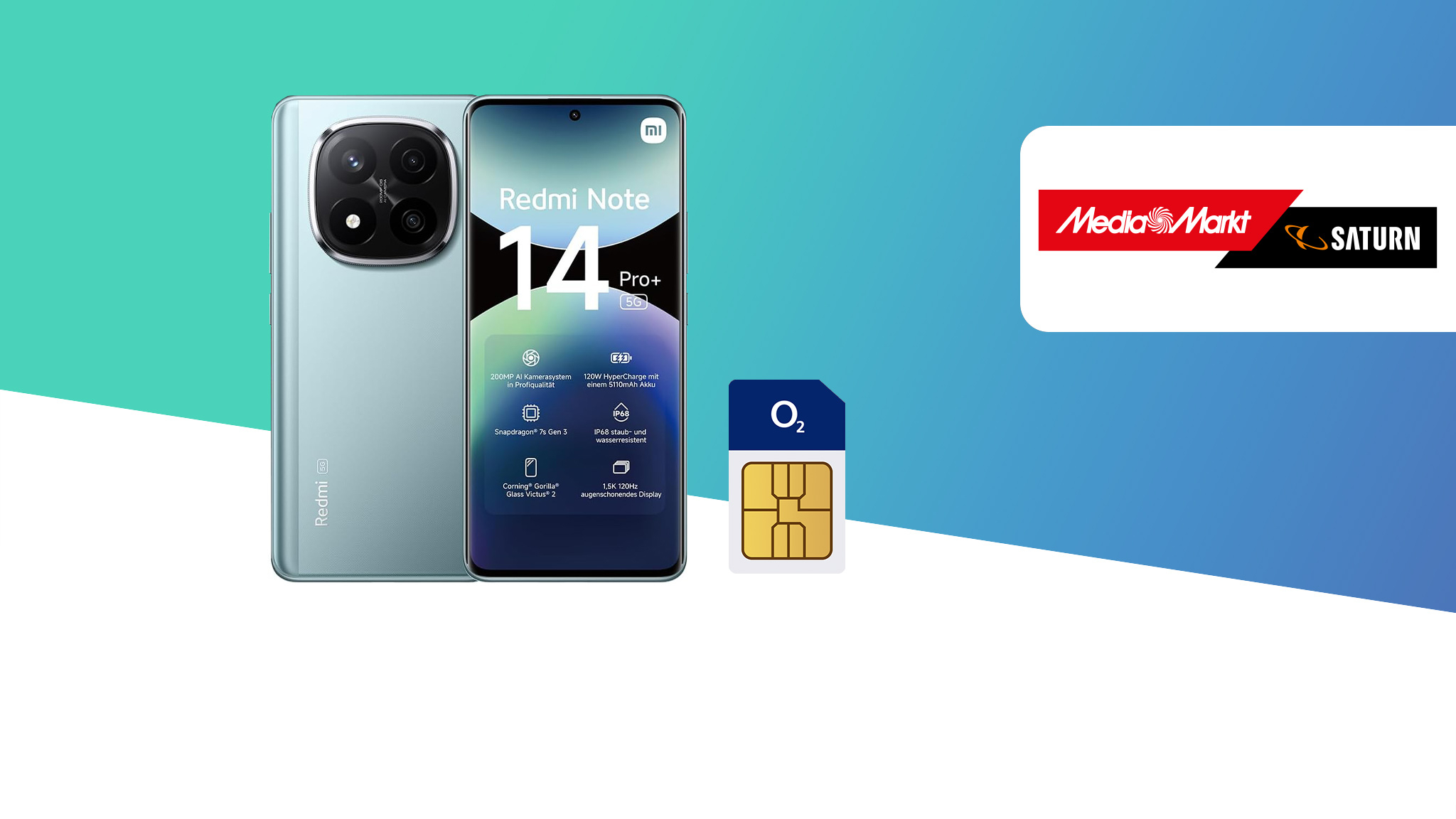 Xiaomi Redmi Note 14 Pro+ 5G fast geschenkt – nur 1 € Zuzahlung