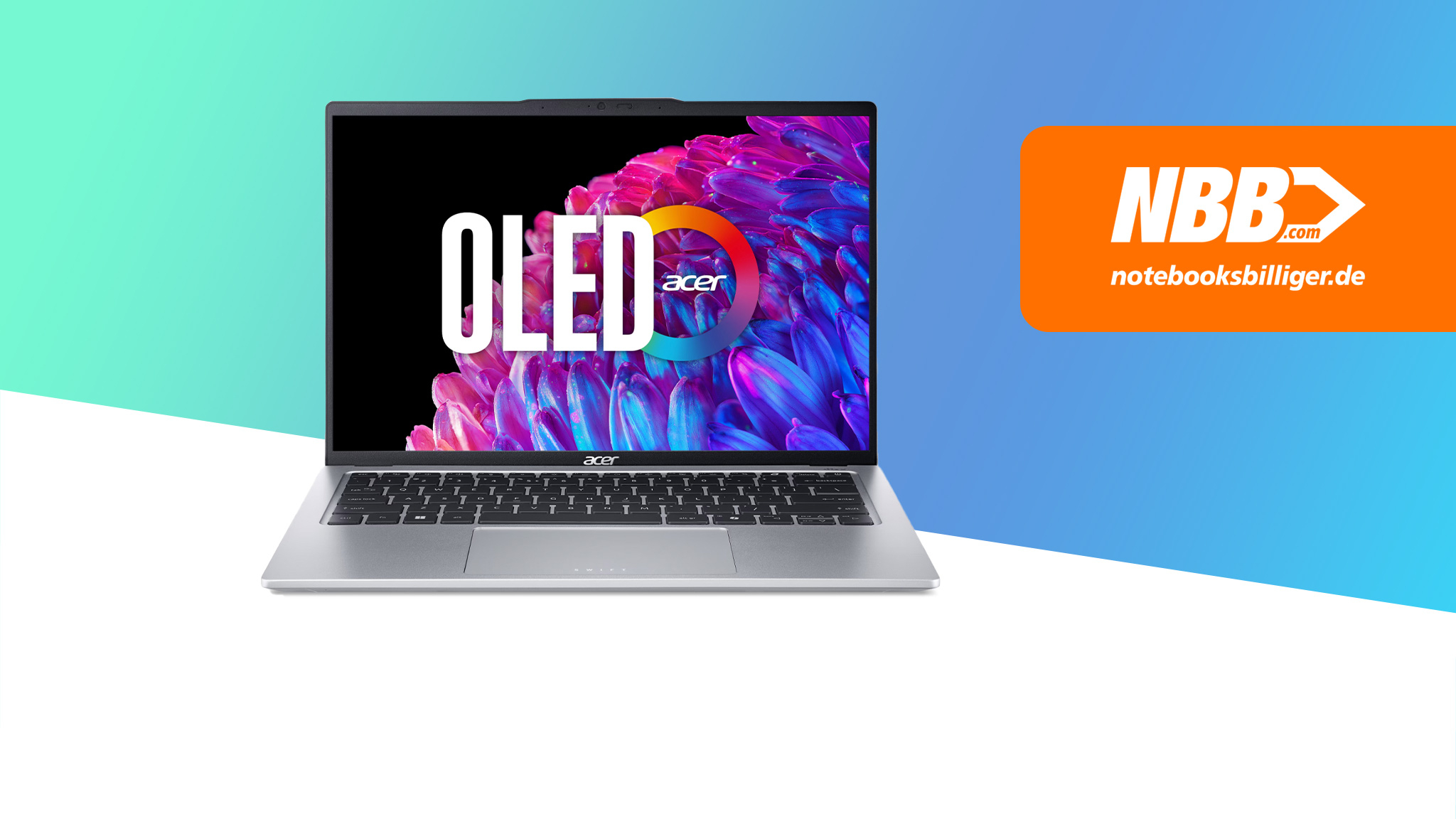 Acer Swift Go 14 AI-PC mit OLED-Display im Angebot
