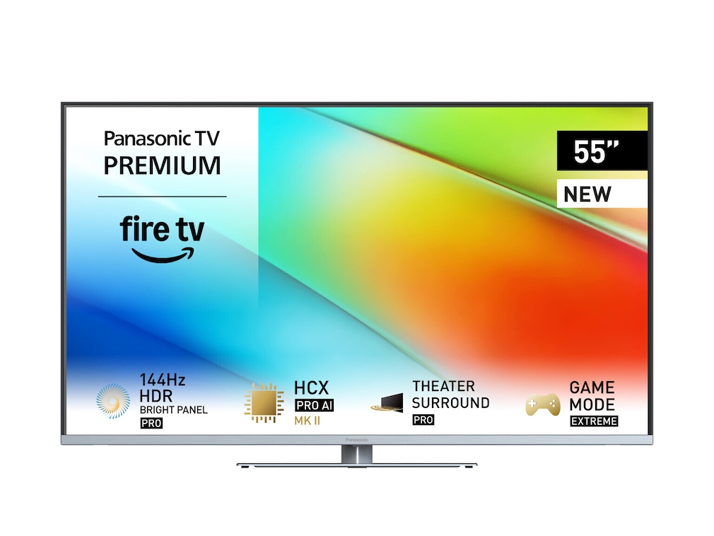 Warum der Panasonic W93B für Gamer perfekt ist? Er hat nicht nur ein sehr helles QLED-Display, sondern bietet zudem eine Bildrate von 144 Hertz.