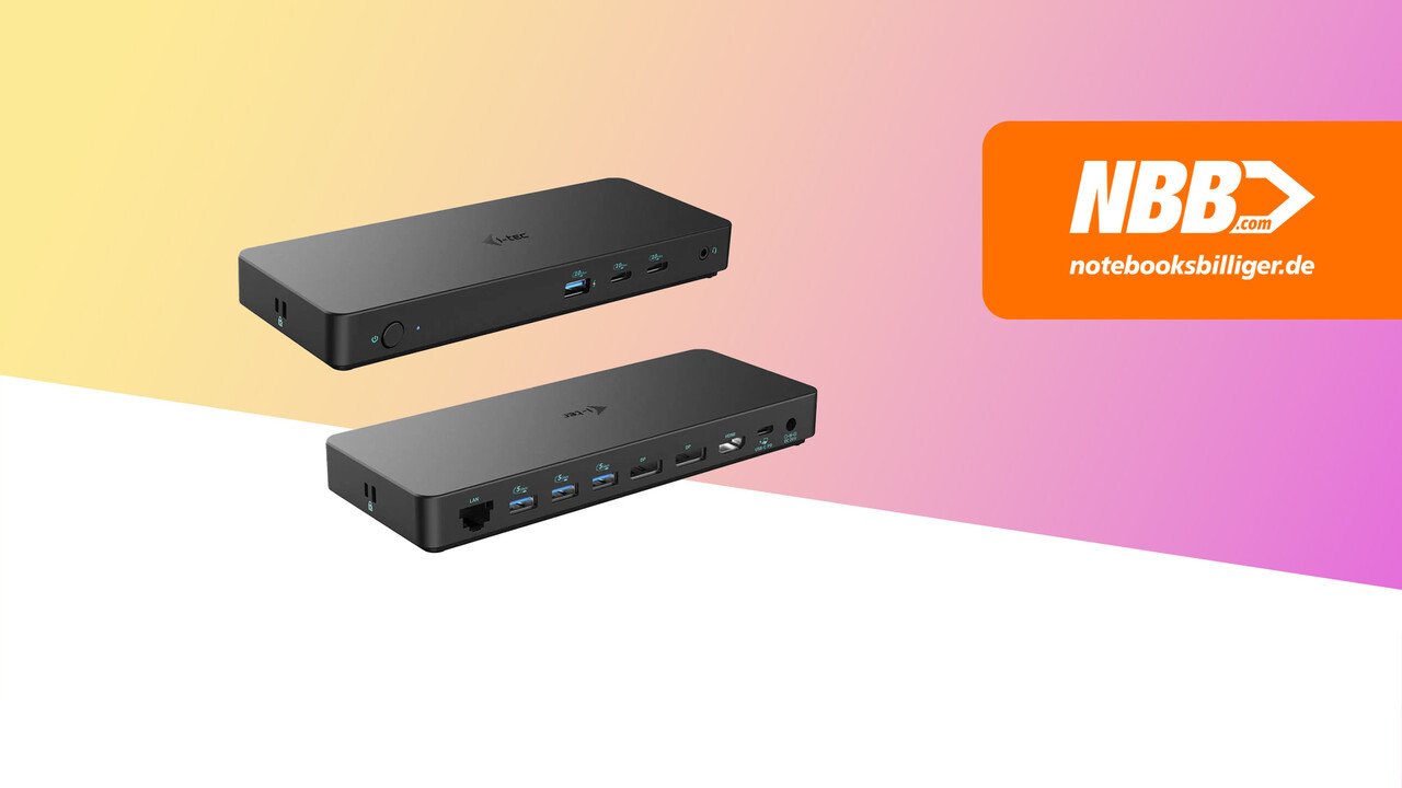 Starke Ausstattung, kleiner Preis: i-Tec Dockingstation jetzt im Deal