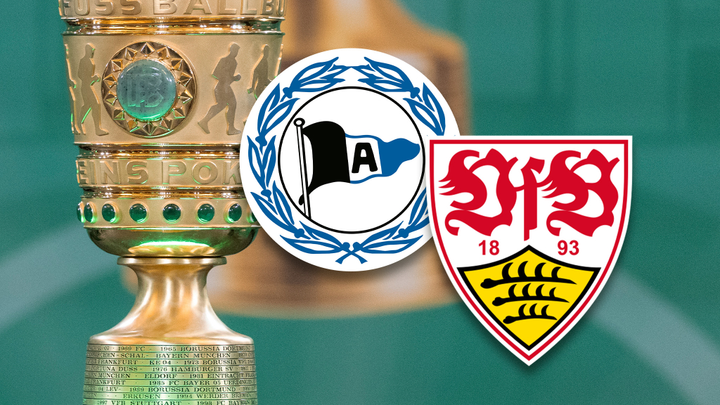 Arminia Bielefeld gegen VfB Stuttgart: DFB-Pokalfinale heute live im TV und Stream