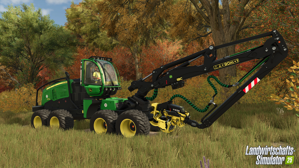 Baum fällt: Neue Maschinen für den Landwirtschafts-Simulator 25