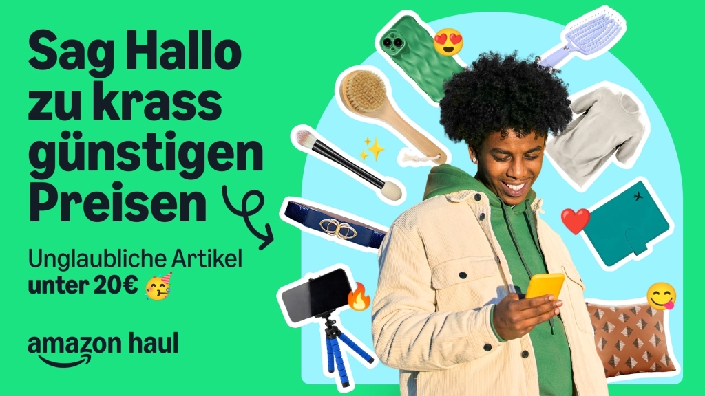 Haul: Amazon startet Schnäppchenportal - alles für 20 Euro oder weniger!
