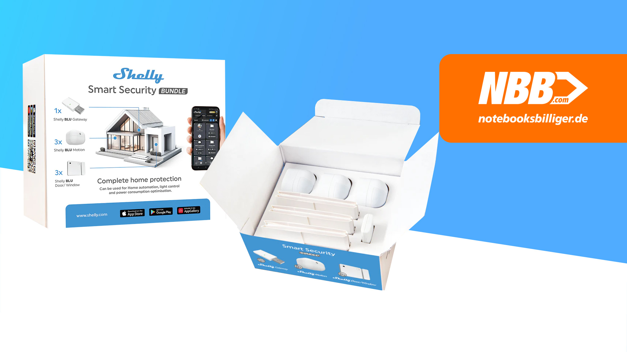 Shelly Smart Security Bundle zum Bestpreis bei NBB ergattern