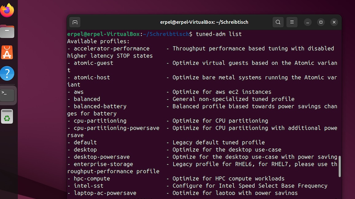 Linux: Tuned-Profiles – OS mit Preset-Tuning schneller machen ...