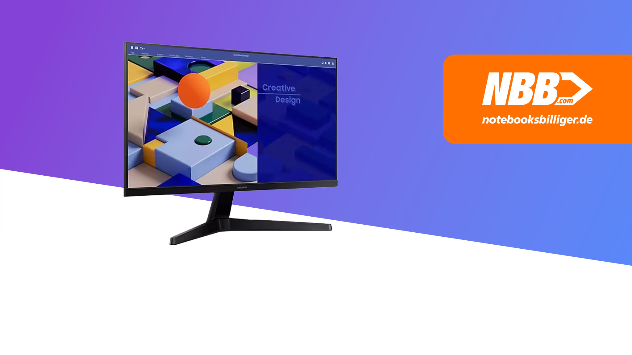 Samsung 27-Zoll IPS Monitor zum Schnäppchenpreis: Top-Bildqualität für kleines Geld bei Notebooksbilliger!