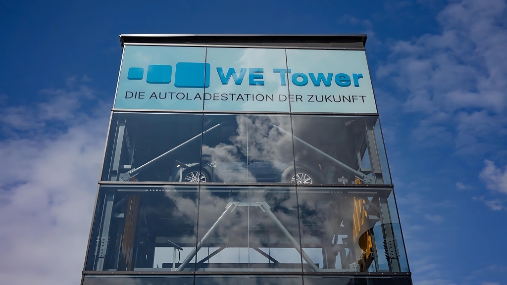 WE Tower: Sehen wir hier das Parkhaus der Zukunft?