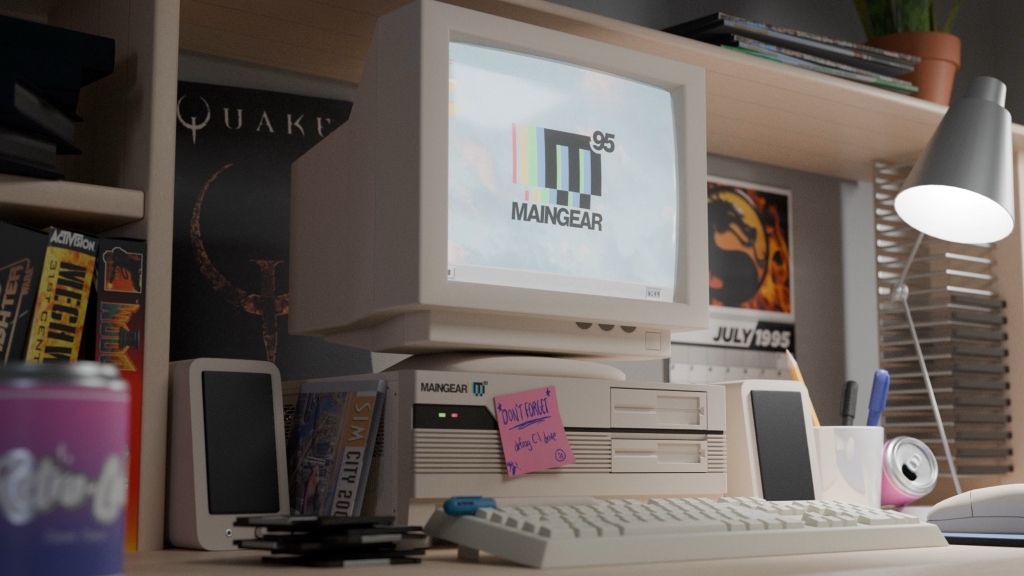 Maingear Retro95: Diese "alte" Kiste hat's richtig drauf!