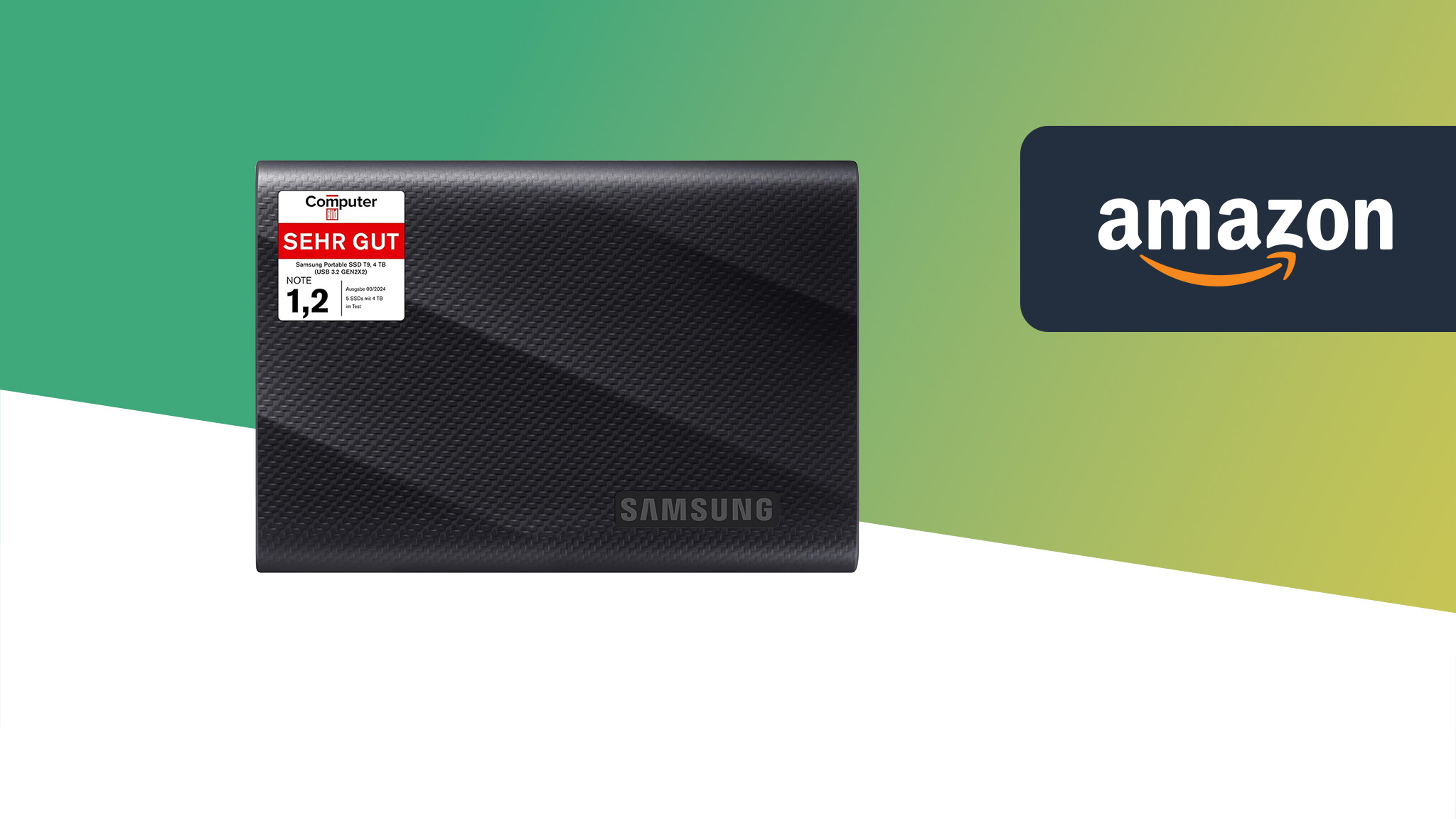 Samsung SSD T9 mit 4 TB und USB 3.2 jetzt zum günstigen Preis