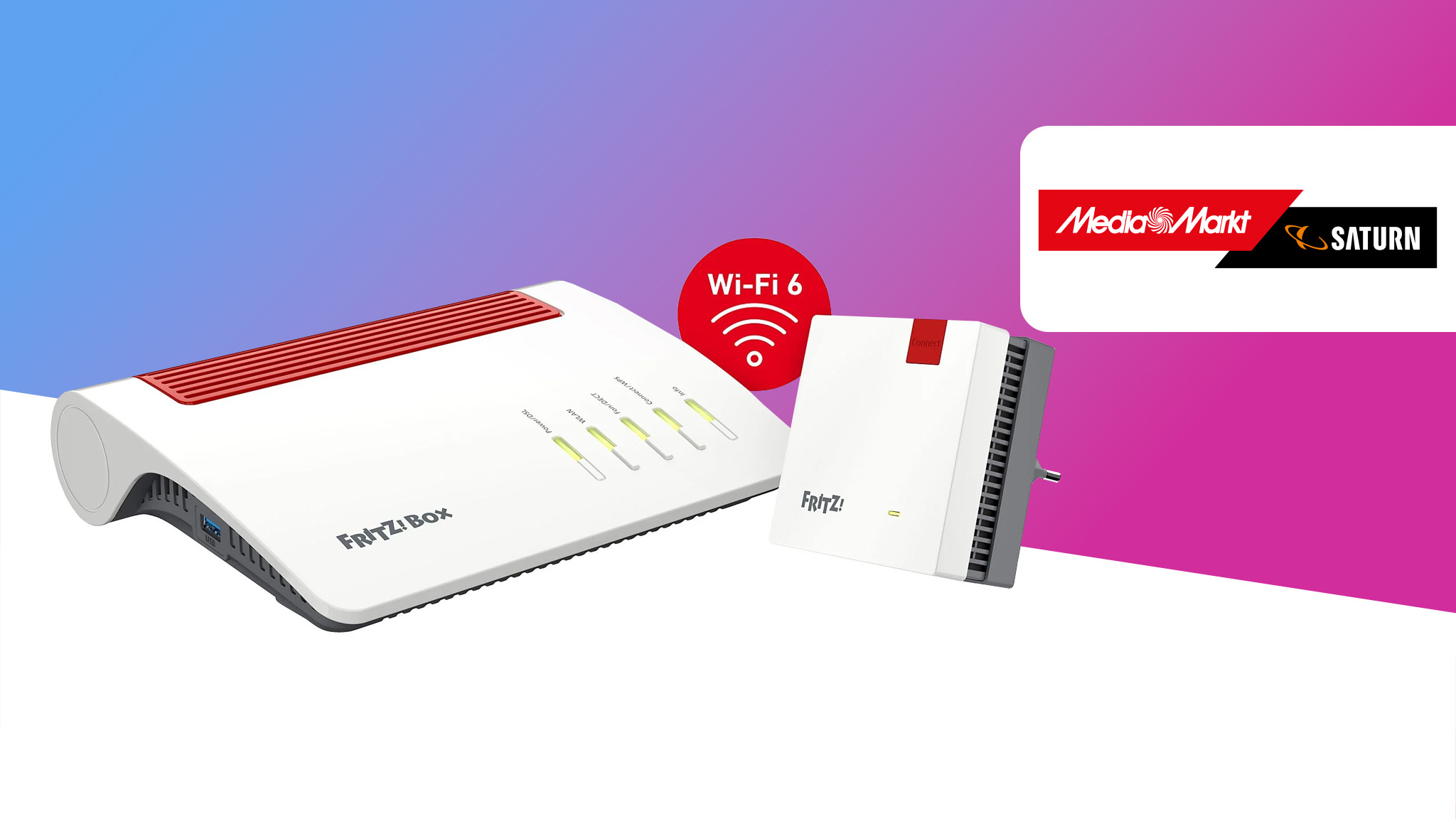 AVM FritzBox 7590 AX + FritzRepeater 1200 AX zum Spitzenpreis ...