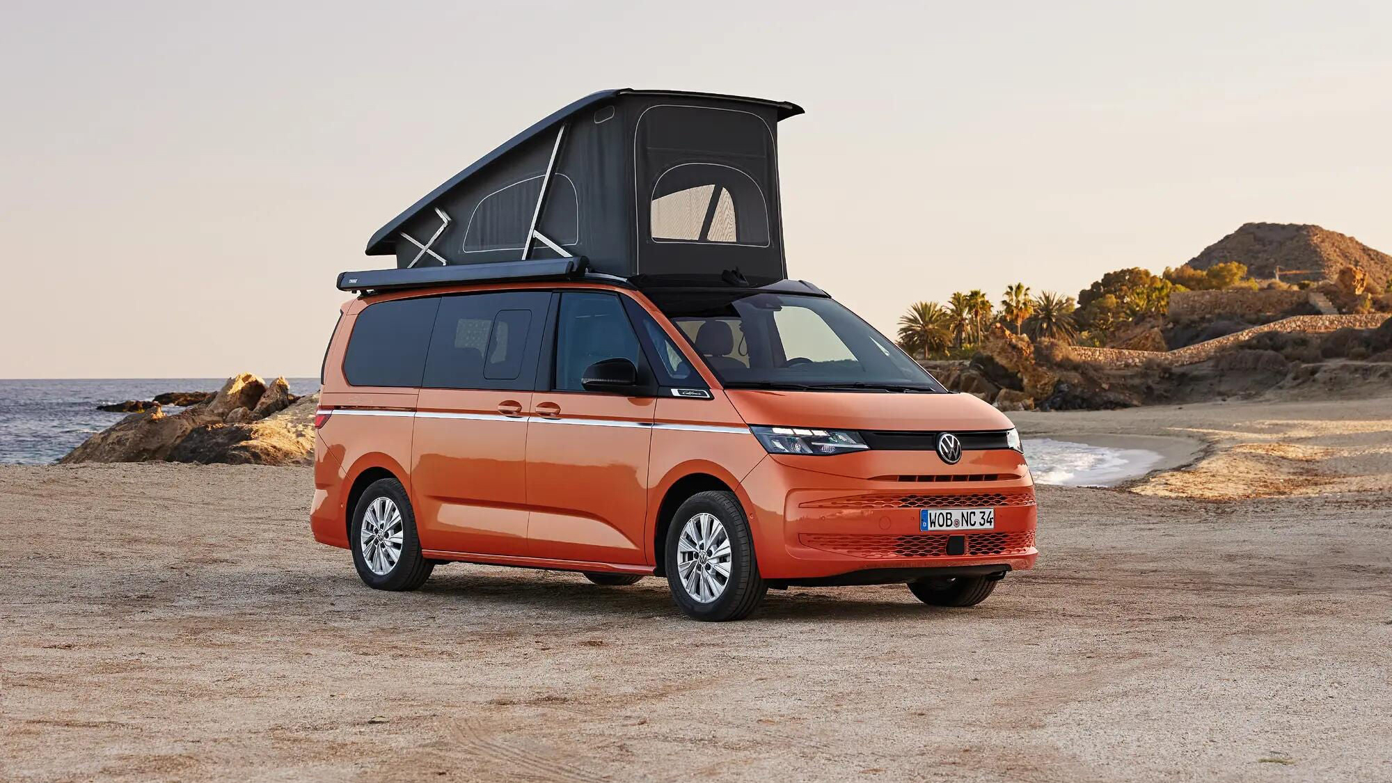 Beispielbild eines VW California Beach von außen