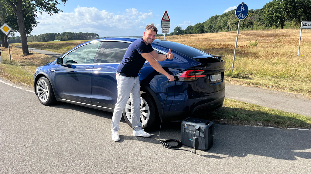 Reservekanister fürs E-Auto: So hilft eine Powerstation