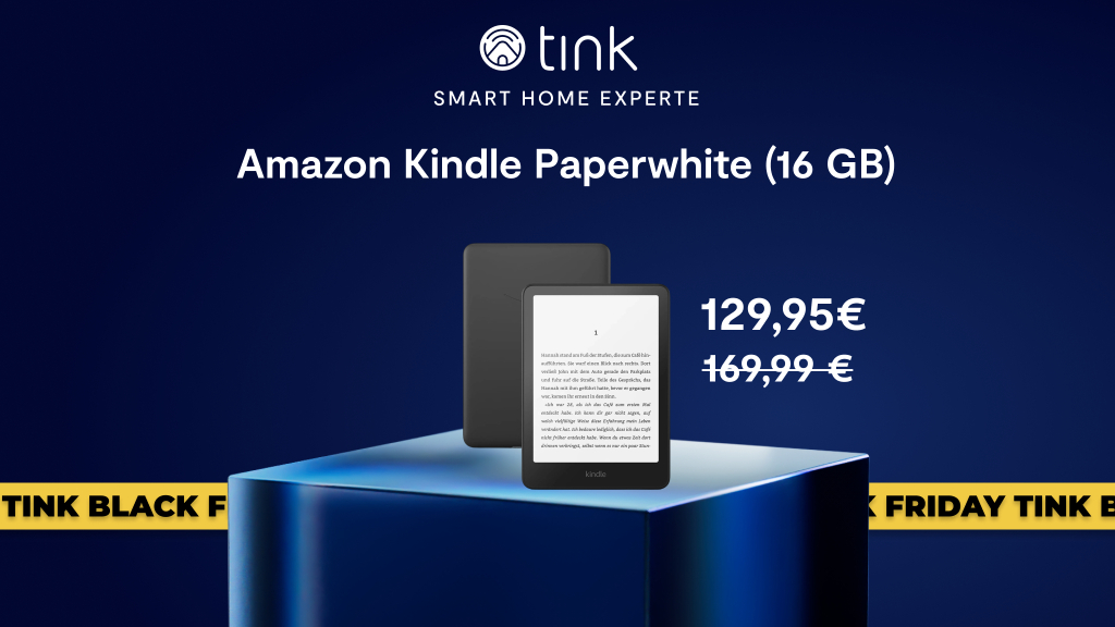Lesespaß zum Top-Preis: Kindle Paperwhite (16 GB) jetzt stark reduziert bei tink