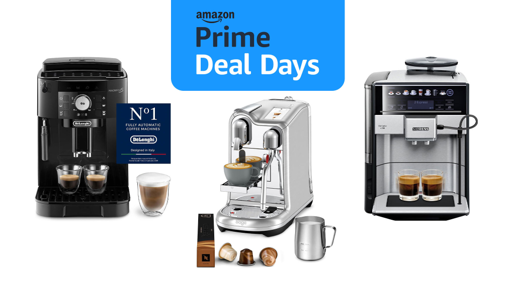 Amazon, DeLonghi, Siemens, Nespresso