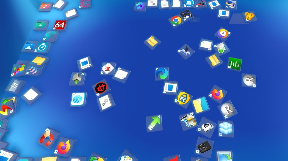 Orbits Desktop Real Real Desktop: Gratis-Tool macht aus Standard-OS ein 3D-Windows ...