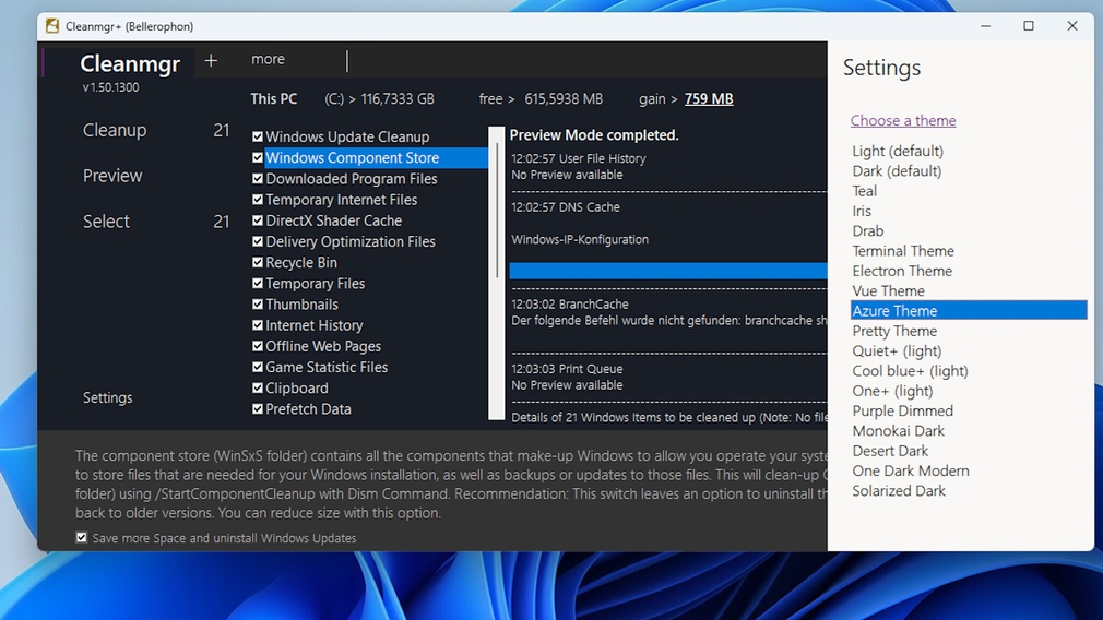 Cleanmgr+: Klon-Tuning-Tool der Windows-Datenträgerbereinigung ...