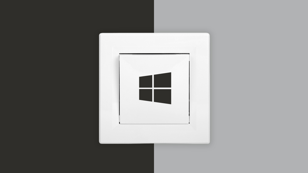 Windows-Lichtschalter: Automatisch in den Dark Mode wechseln