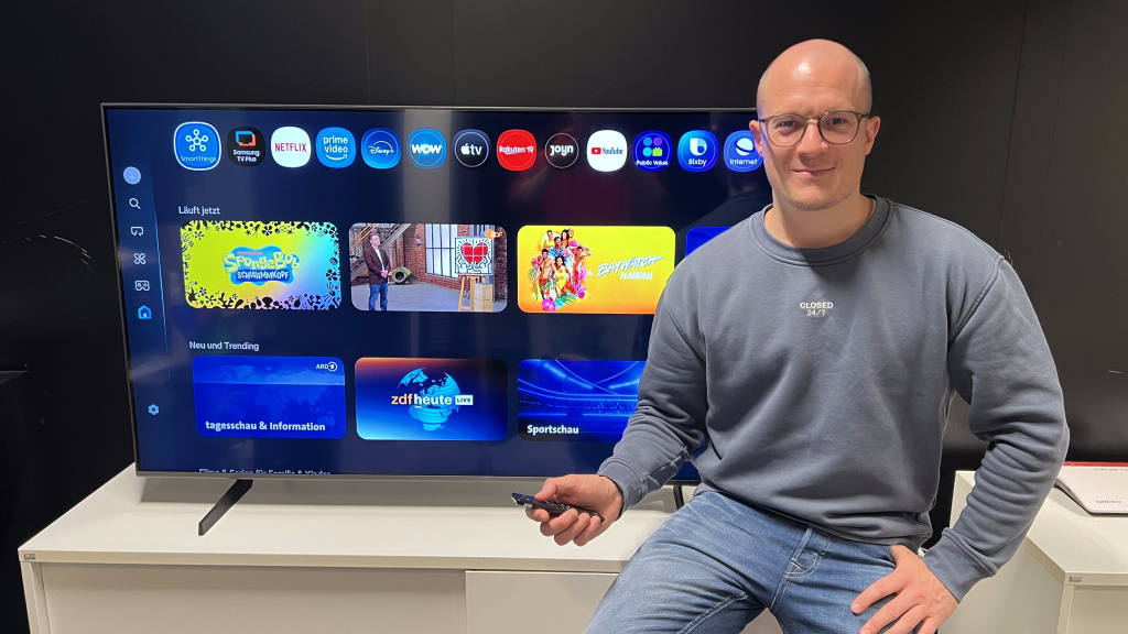 Samsung Q8F im Test: QLED-TV mit 60 Hertz und KI-Funktionen