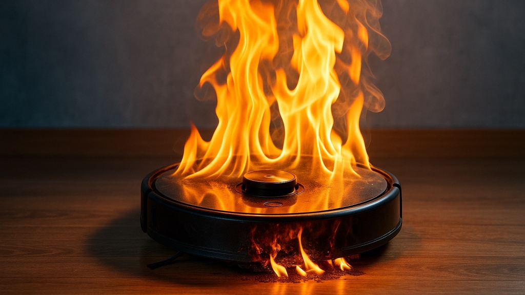 Hausbrand in Indien – war ein Saugroboter schuld?