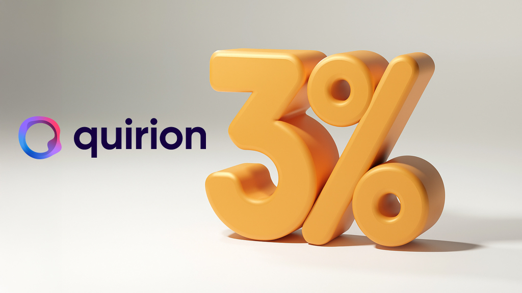Tagesgeldoffensive: Quirion bietet 3 % Zinsen aufs Tagesgeld