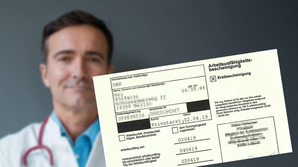 Online-Attest ohne Arztbesuch rechtfertigt fristlose Kündigung