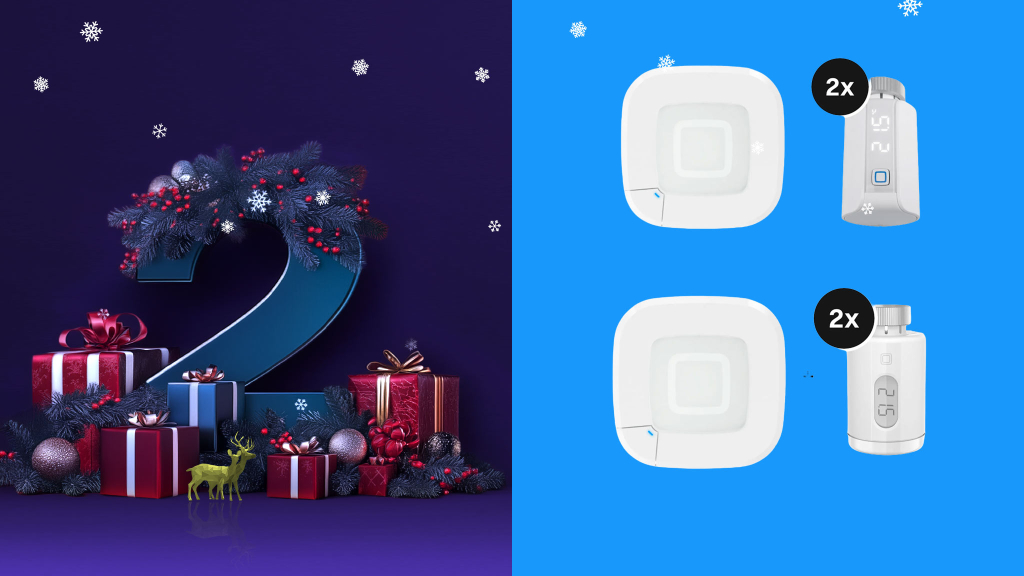 Adventskalender Tür 2: Gewinnen Sie zwei smarte Heiz-Sets von Homematic IP