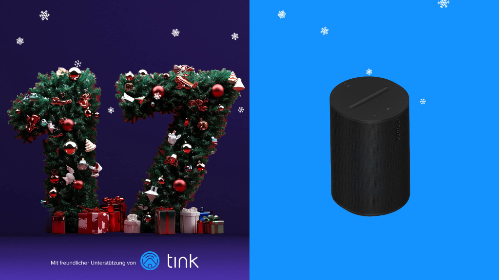 Adventskalender Tür 17: Gewinnen Sie einen Sonos Era 100 Lautsprecher