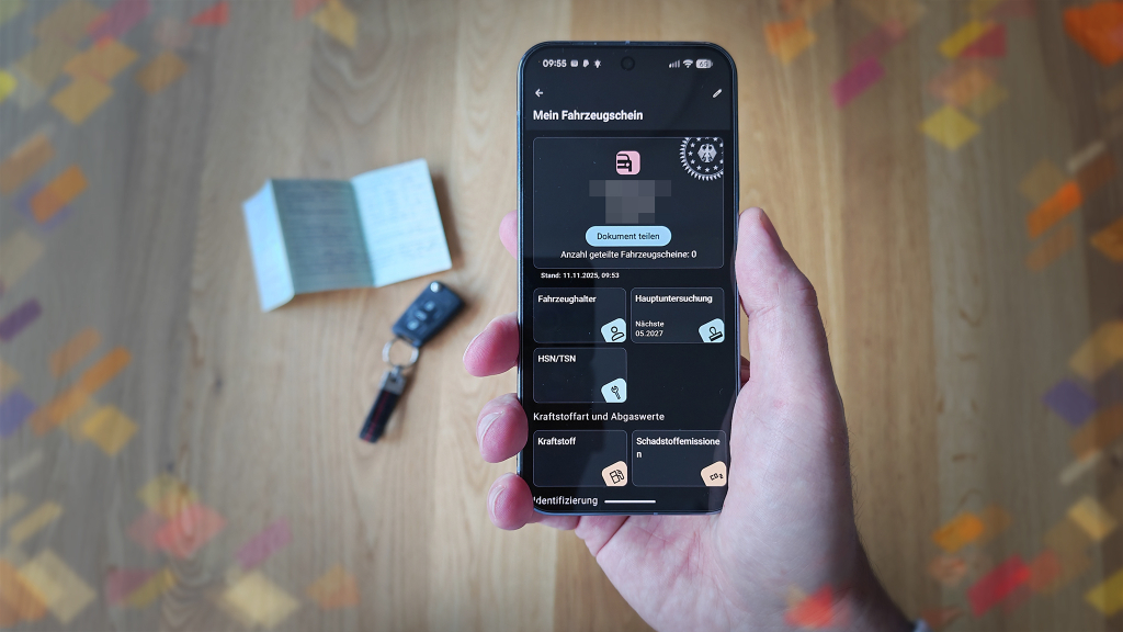 Digitaler Fahrzeugschein auf dem Smartphone: Schritt-für-Schritt-Anleitung