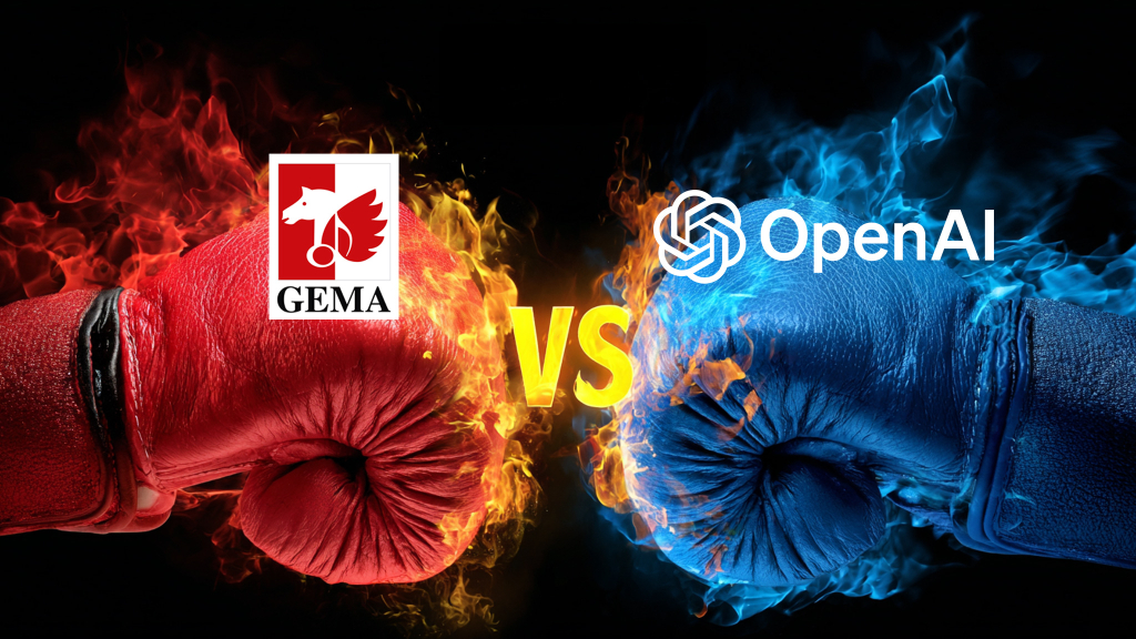 GEMA: Schwerer Schlag gegen OpenAI