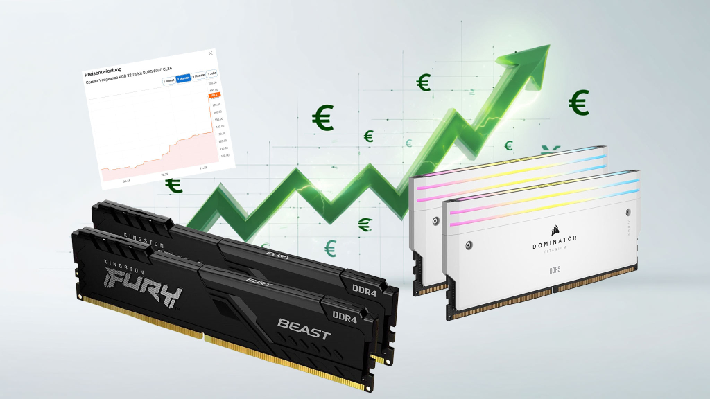 Speicherpreise schießen in die Höhe: Das sagen die Hersteller