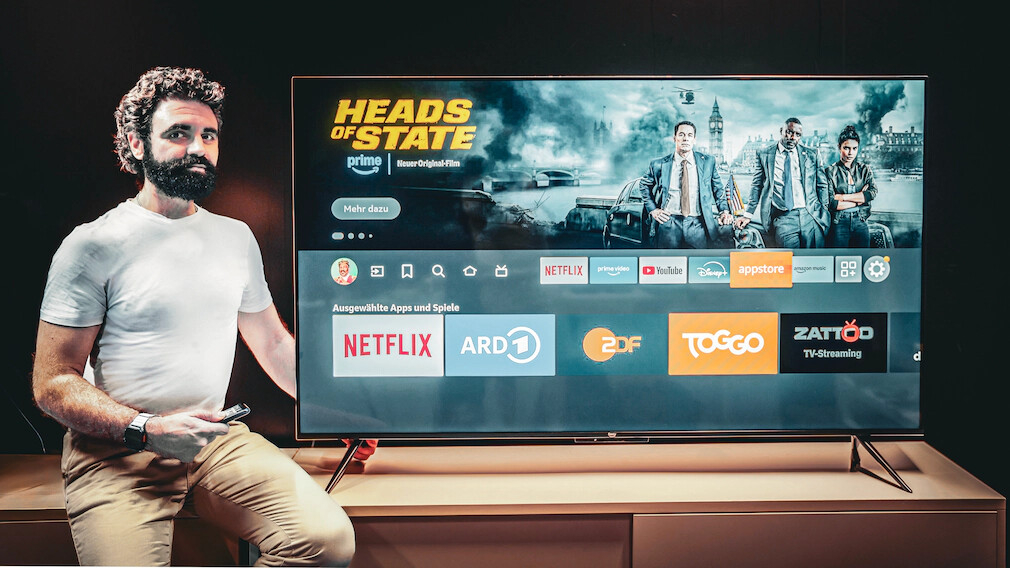 Fire TV Omni: Das Design beeindruckt besonders