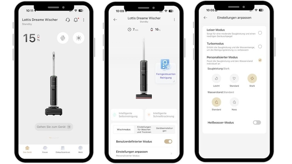 Saugwischer App