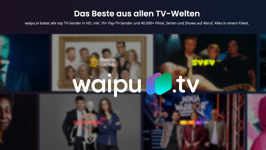 Waipu.tv lockt mit Cyberweek-Angeboten und Gratismonaten