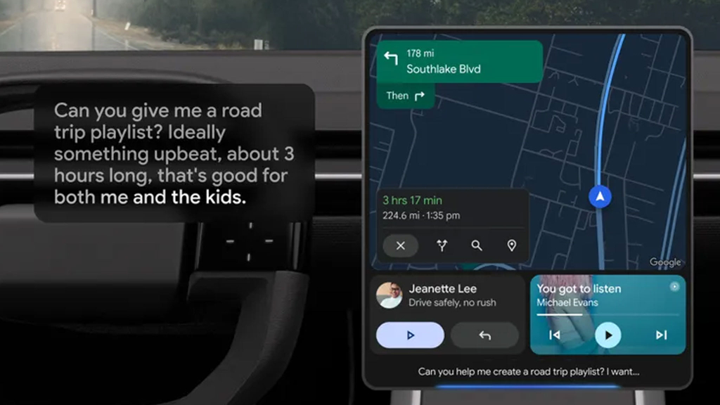 Bye-bye, Google Assistant: Google gibt Gemini für Android Auto frei