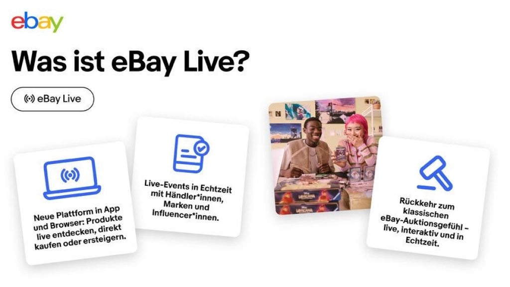 eBay Live: So revolutioniert eBay das Online-Shopping