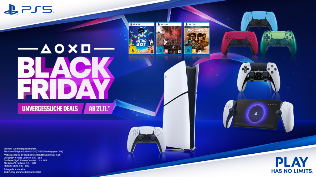 Black Friday: PlayStation-5-Bundles und Spiele stark reduziert