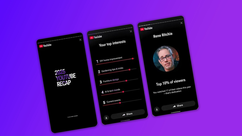 YouTube Recap: Der persönliche Jahresrückblick