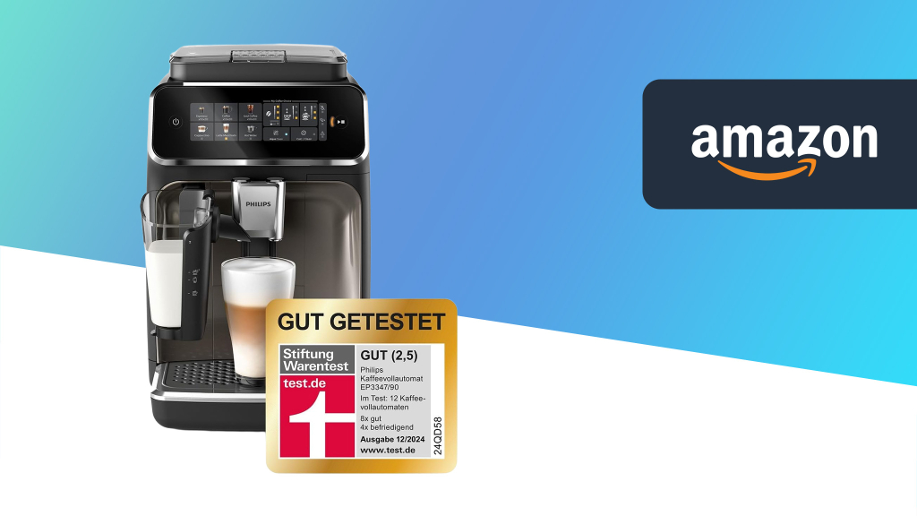 Philips 3300 Series LatteGo Kaffeevollautomat – jetzt zum Dealpreis
