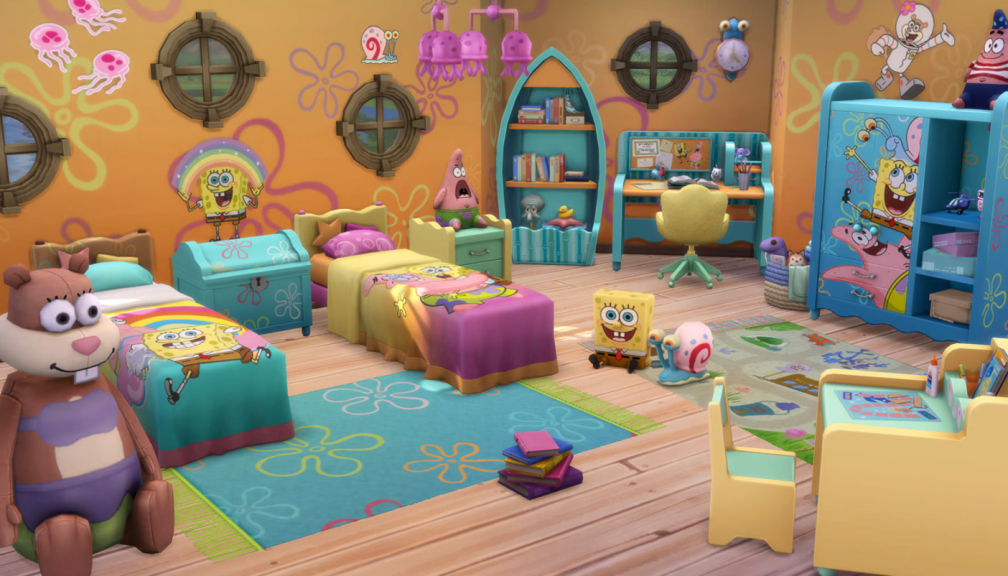 Die Sims 4 bringt SpongeBobs Welt als Deko-Sets ins Spiel